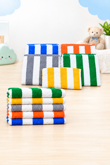 1 PAIR: Baby Towel Ultra Soft & Gentle